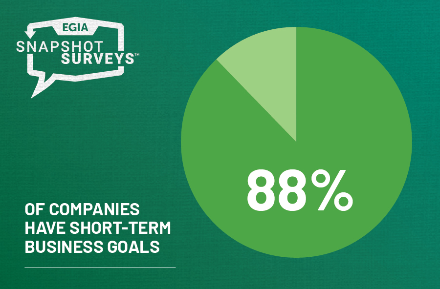 EGIA Snapshot Survey - Short-term Business Goals